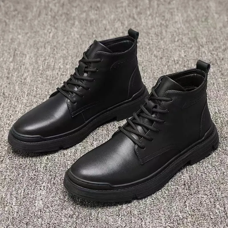 2023 New Men's Lightweight High Top Martin Boots