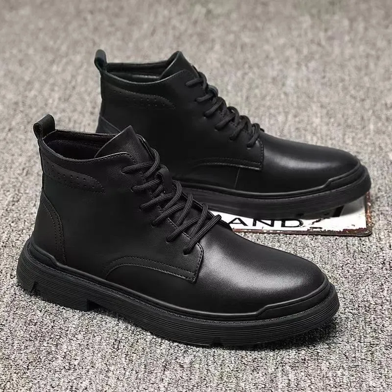 2023 New Men's Lightweight High Top Martin Boots