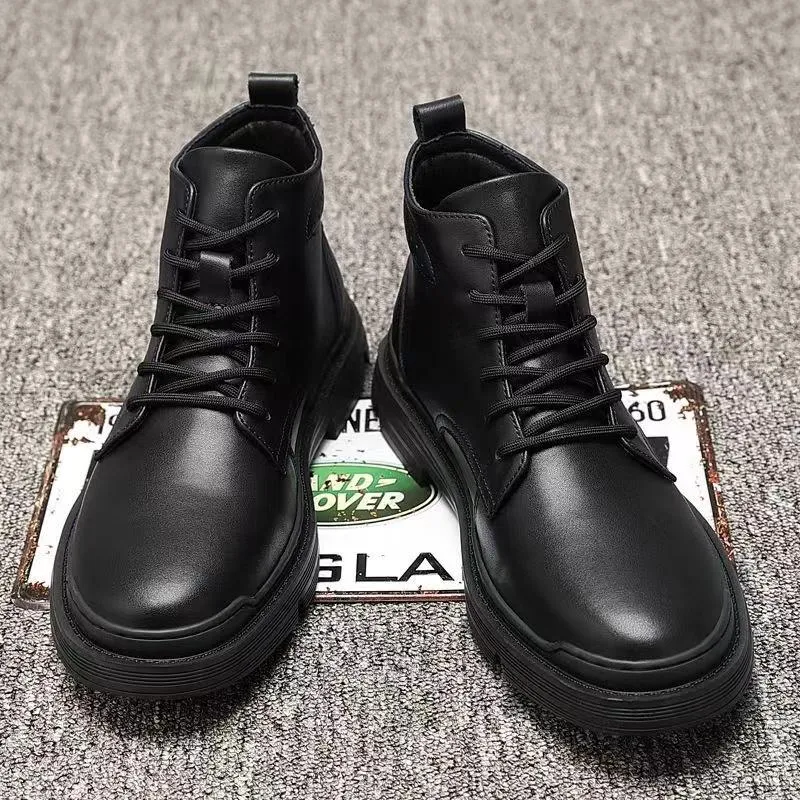 2023 New Men's Lightweight High Top Martin Boots