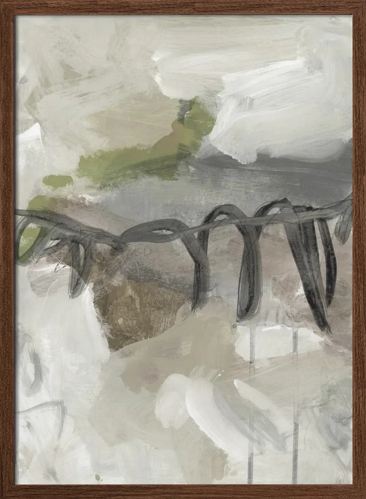Abstract Painting - Stretched Canvas, Poster or Fine Art Print