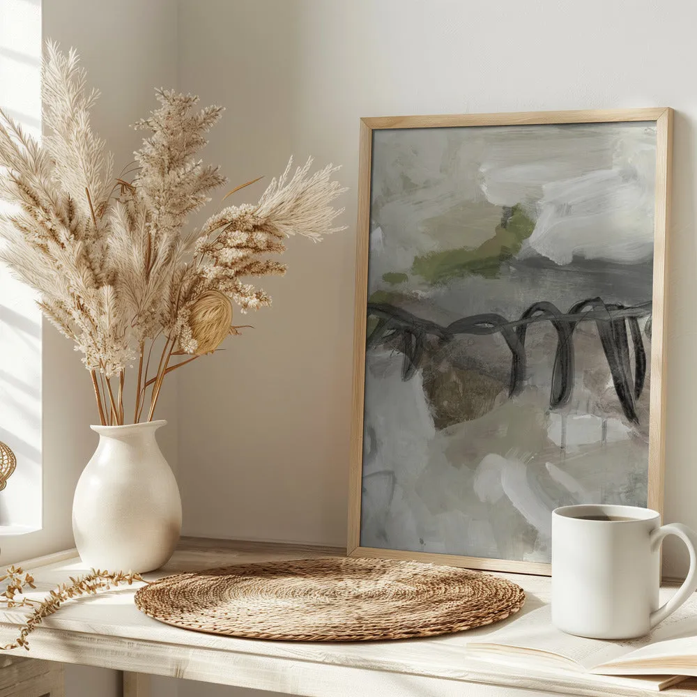 Abstract Painting - Stretched Canvas, Poster or Fine Art Print