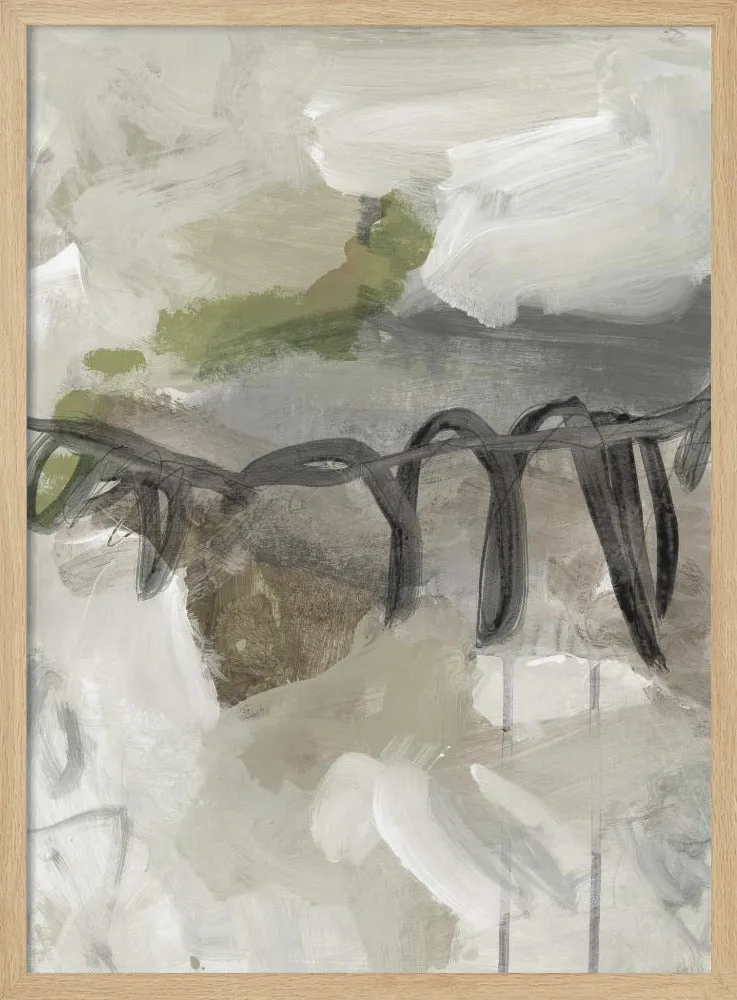 Abstract Painting - Stretched Canvas, Poster or Fine Art Print