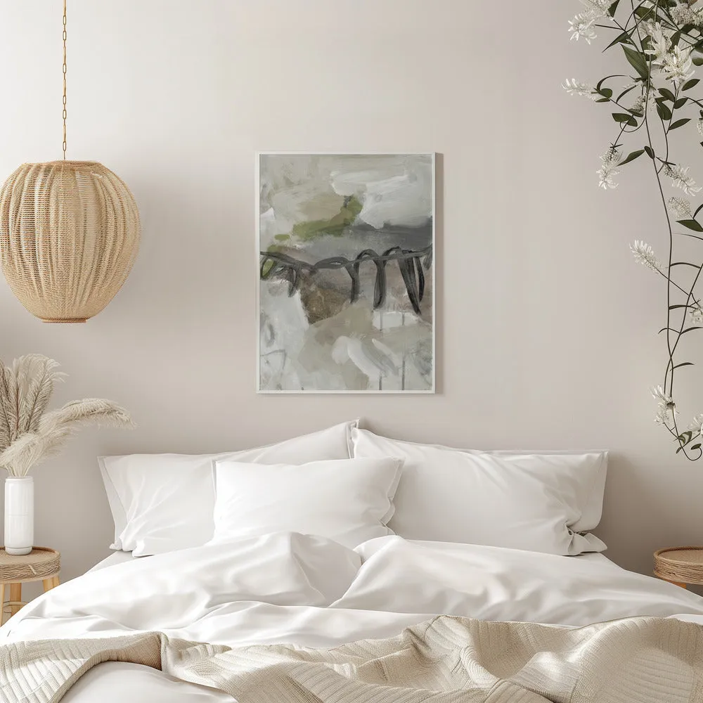 Abstract Painting - Stretched Canvas, Poster or Fine Art Print