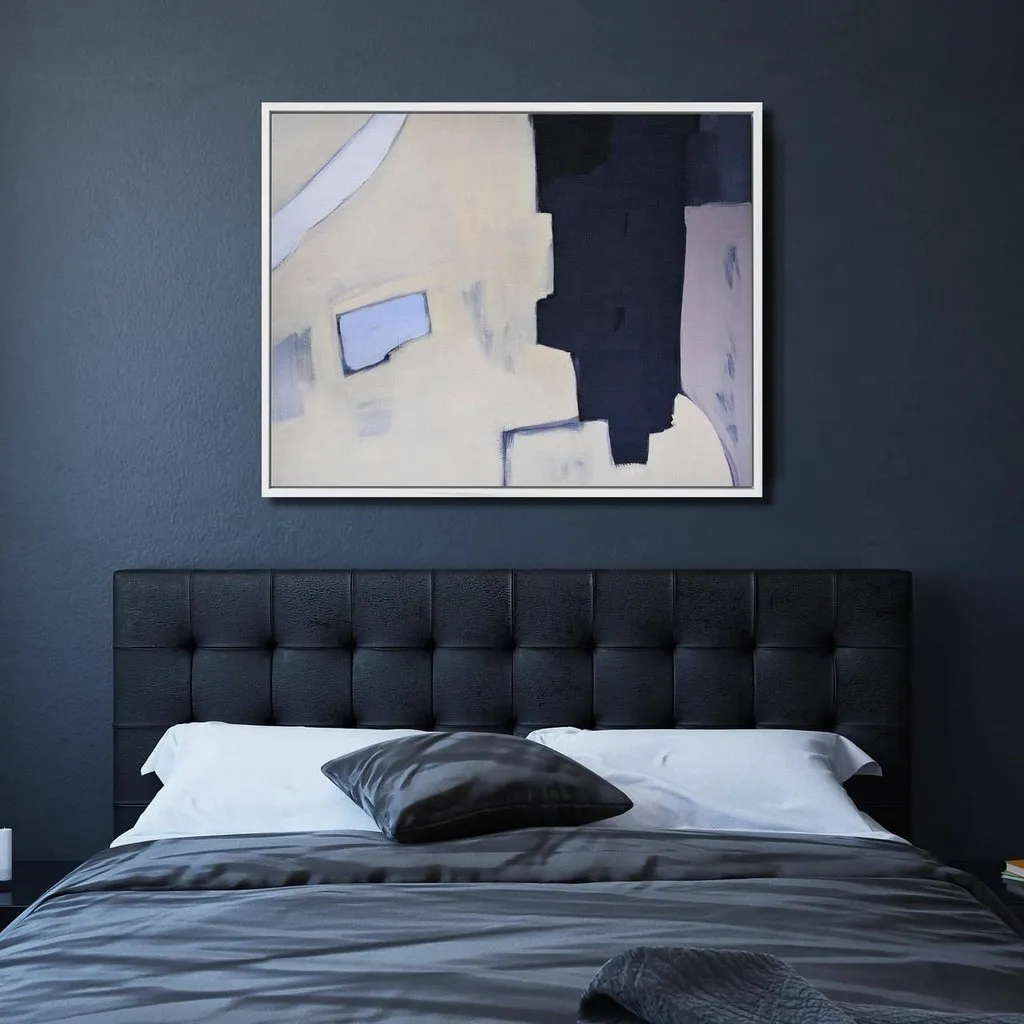 Abstraction 529 Framed Canvas