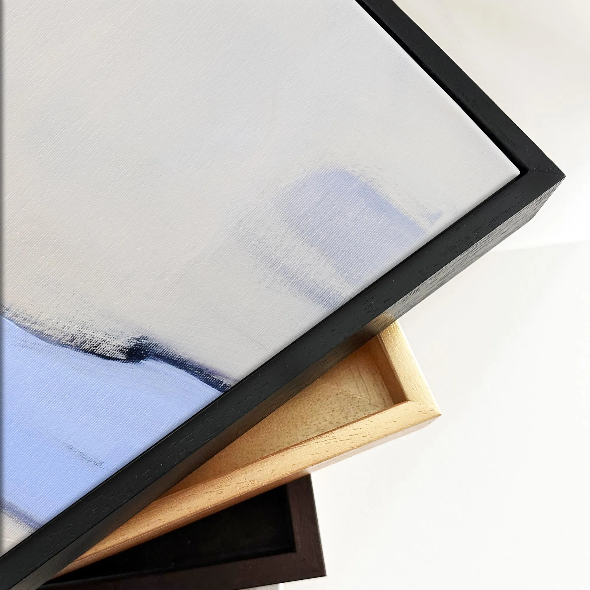 Abstraction 529 Framed Canvas