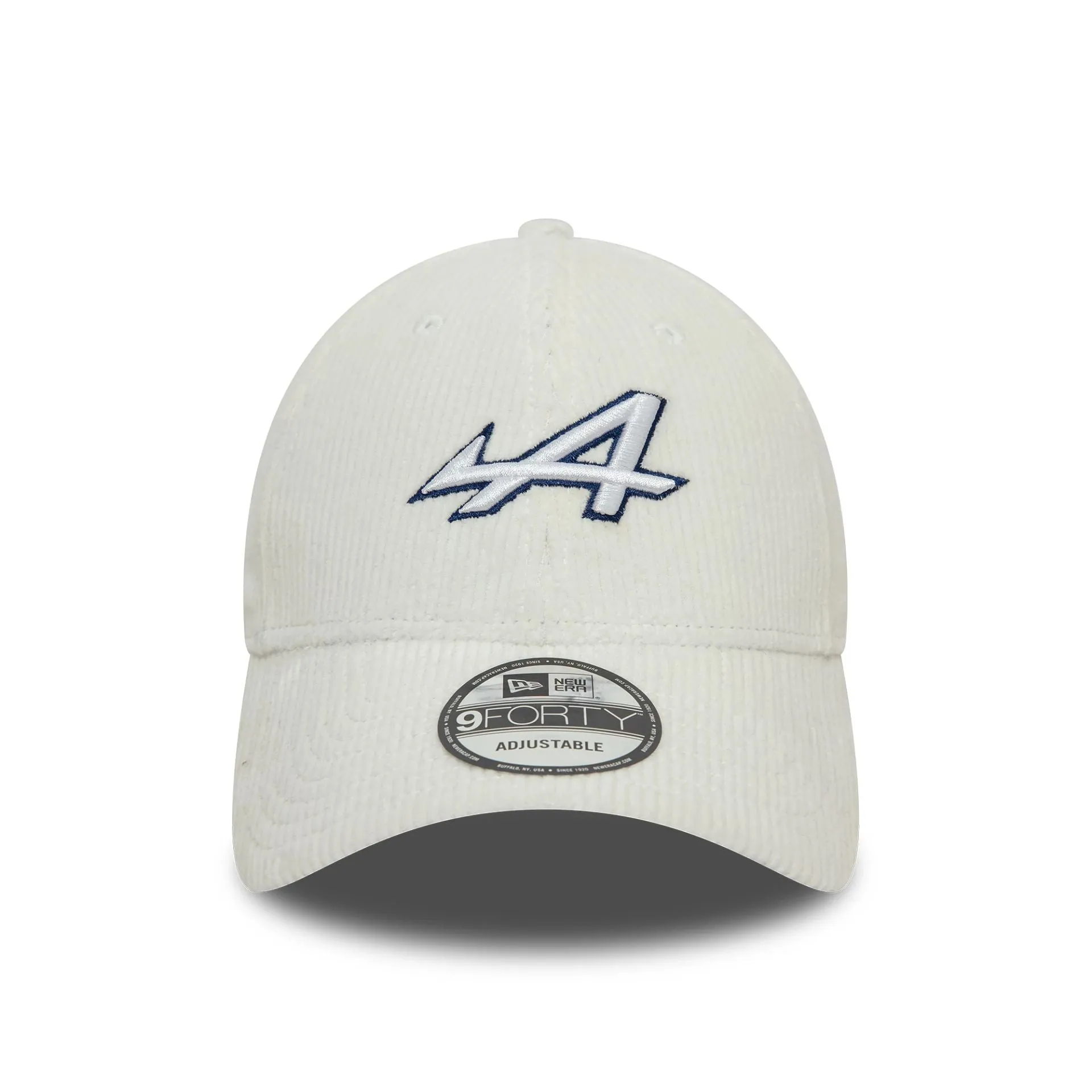 Alpine Racing A290 Beta Cord White 9FORTY Adjustable Cap