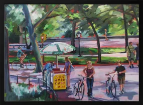 August In Central Park - Stretched Canvas, Poster or Fine Art Print
