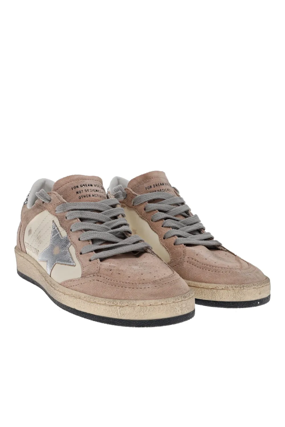 Ball Star Suede Leather Glitter Sneakers