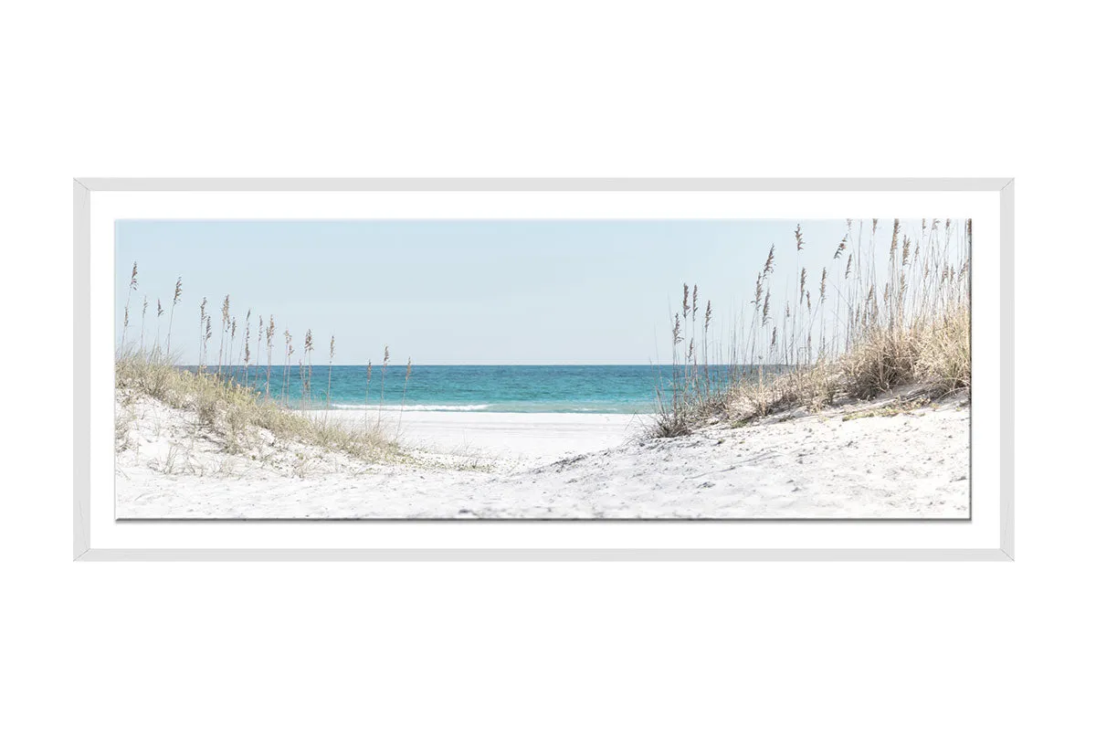 Beach Grass Panorama | Wall Art Print