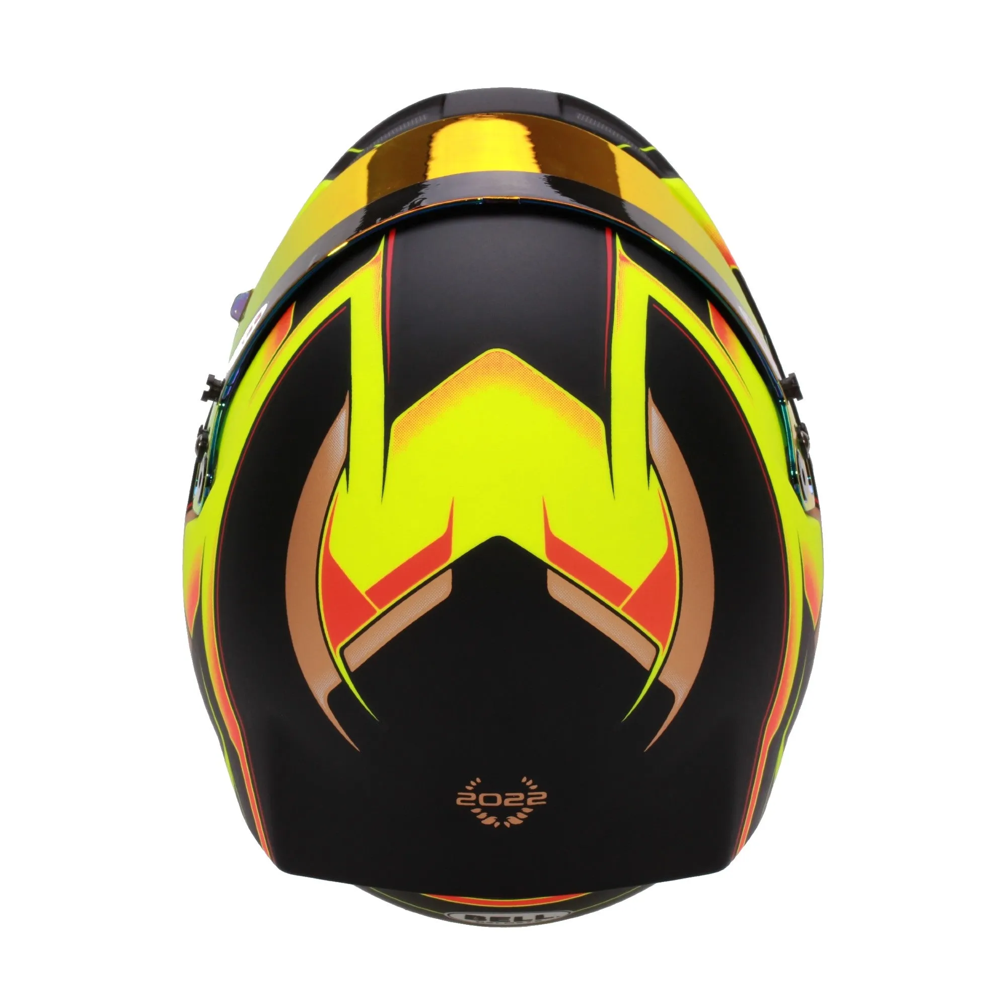 Bell 1:2 Scale Mini Helmet Stoffel Vandoorne 2023 Formula E DS Penske