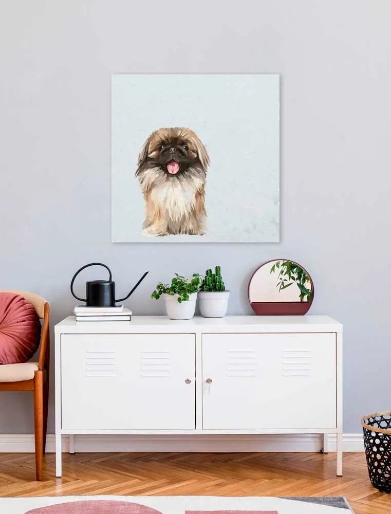 Best Friend - Pekingese Canvas Wall Art