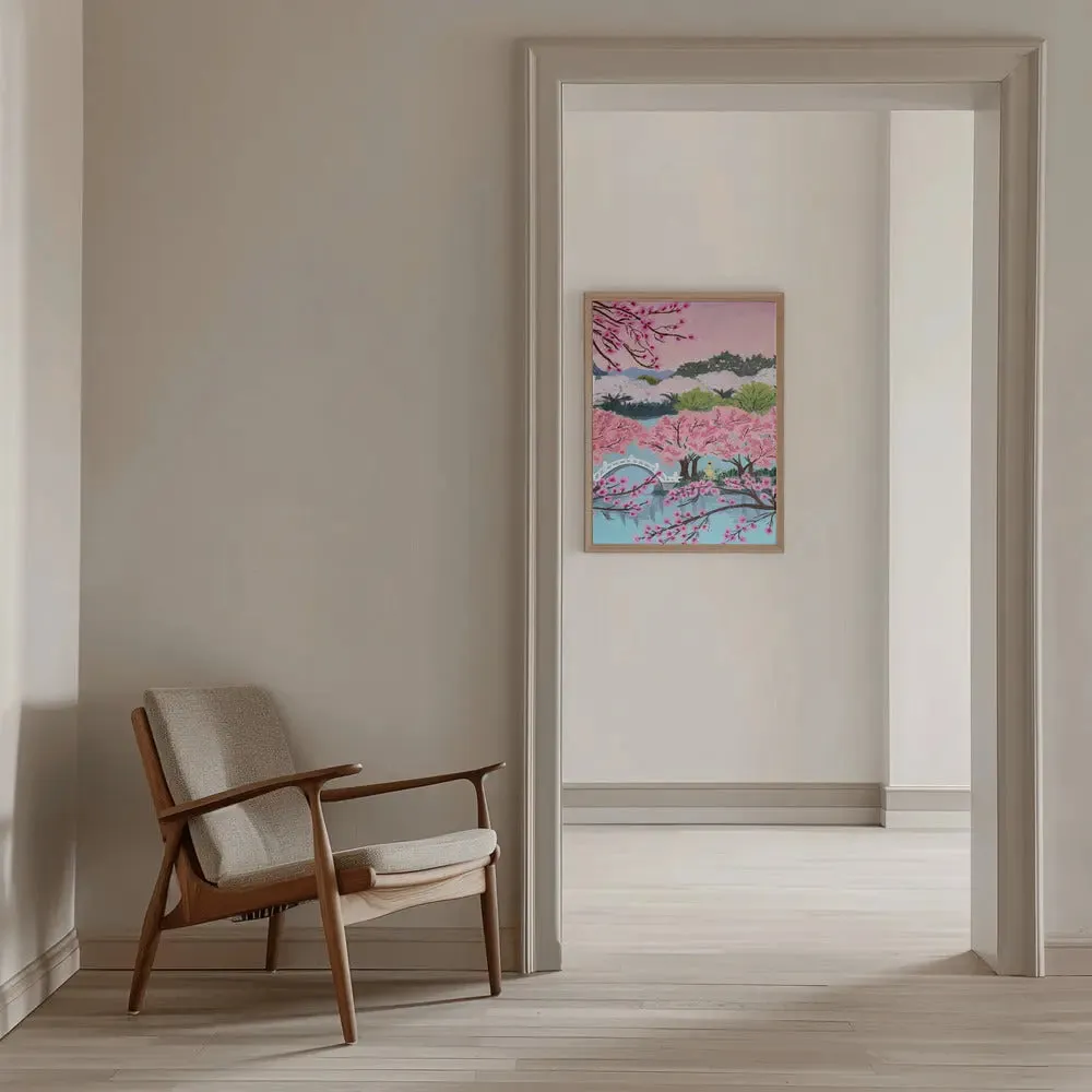 Blossom Ride by Sarah Gesek- Stretched Canvas, Poster or Fine Art Print