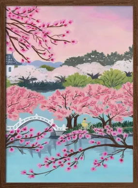 Blossom Ride by Sarah Gesek- Stretched Canvas, Poster or Fine Art Print