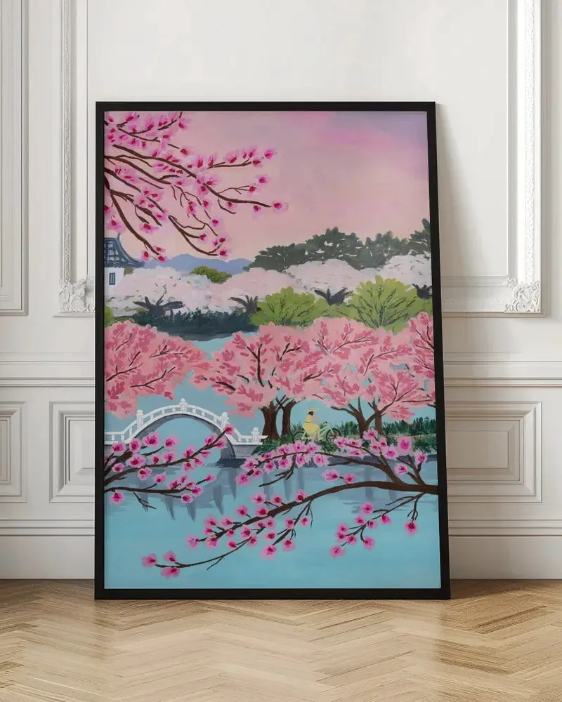 Blossom Ride by Sarah Gesek- Stretched Canvas, Poster or Fine Art Print