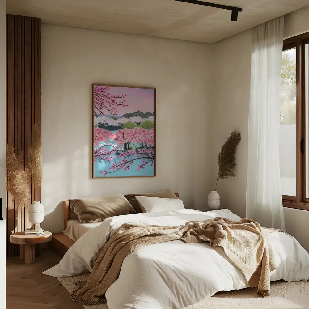 Blossom Ride by Sarah Gesek- Stretched Canvas, Poster or Fine Art Print