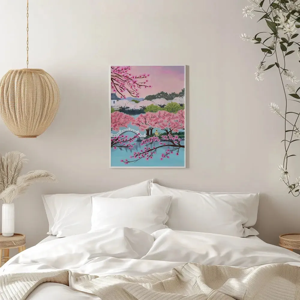 Blossom Ride by Sarah Gesek- Stretched Canvas, Poster or Fine Art Print
