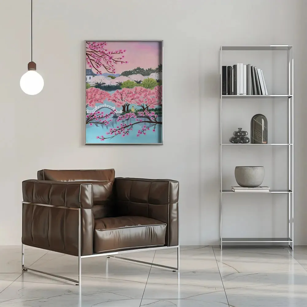 Blossom Ride by Sarah Gesek- Stretched Canvas, Poster or Fine Art Print