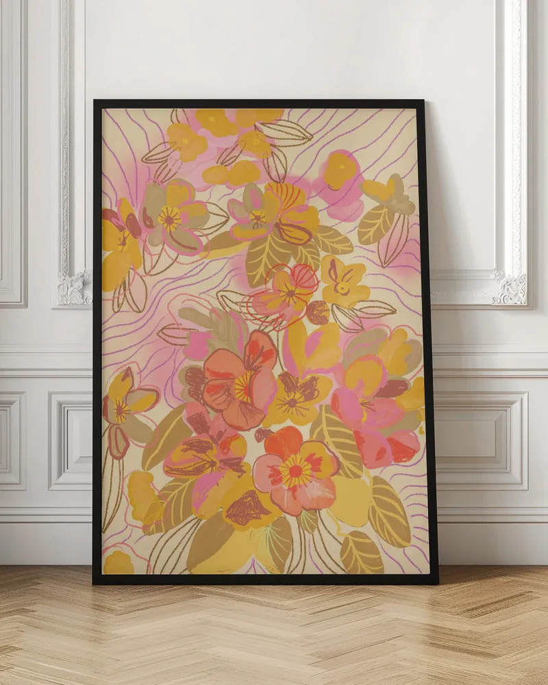 Blossom - Stretched Canvas, Poster or Fine Art Print