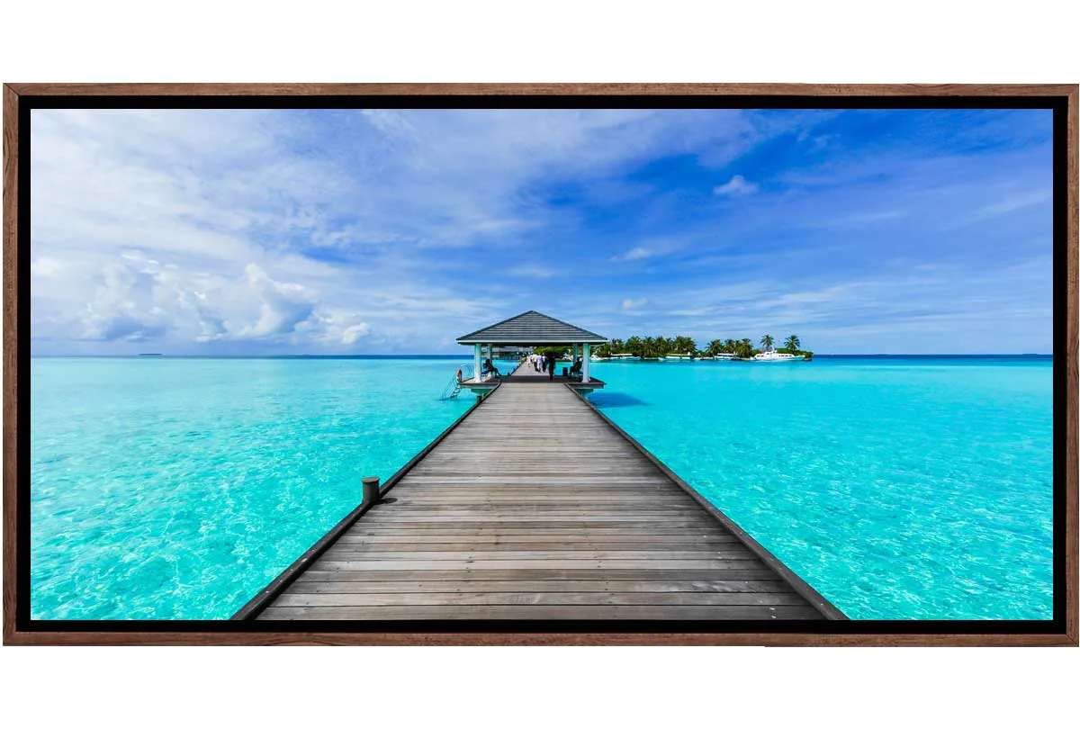 Boardwalk to Paradise | Canvas Wall Art Print