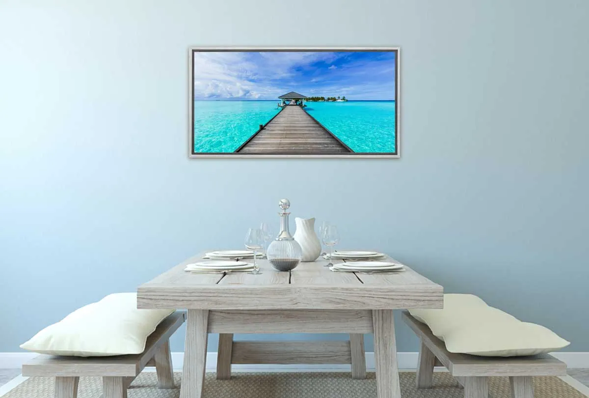 Boardwalk to Paradise | Canvas Wall Art Print