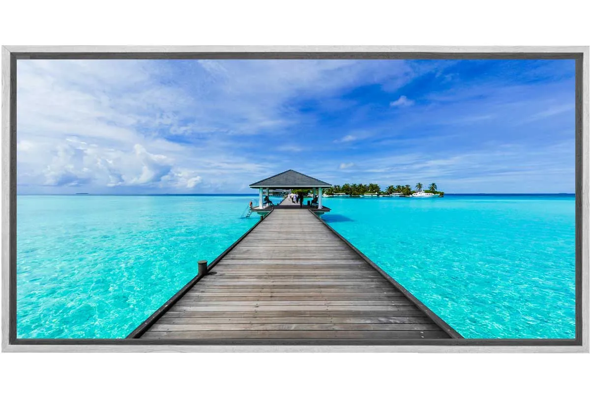 Boardwalk to Paradise | Canvas Wall Art Print
