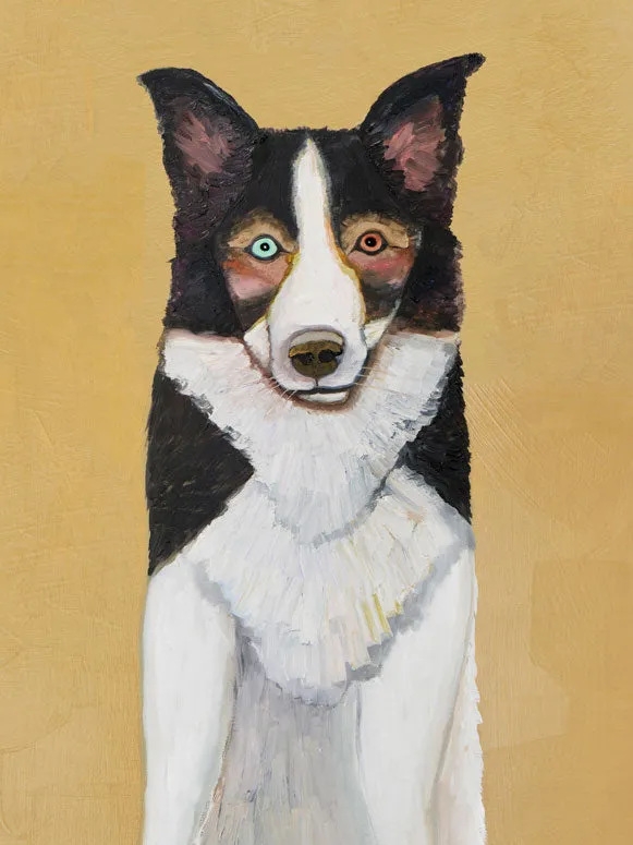 Border Collie Canvas Wall Art