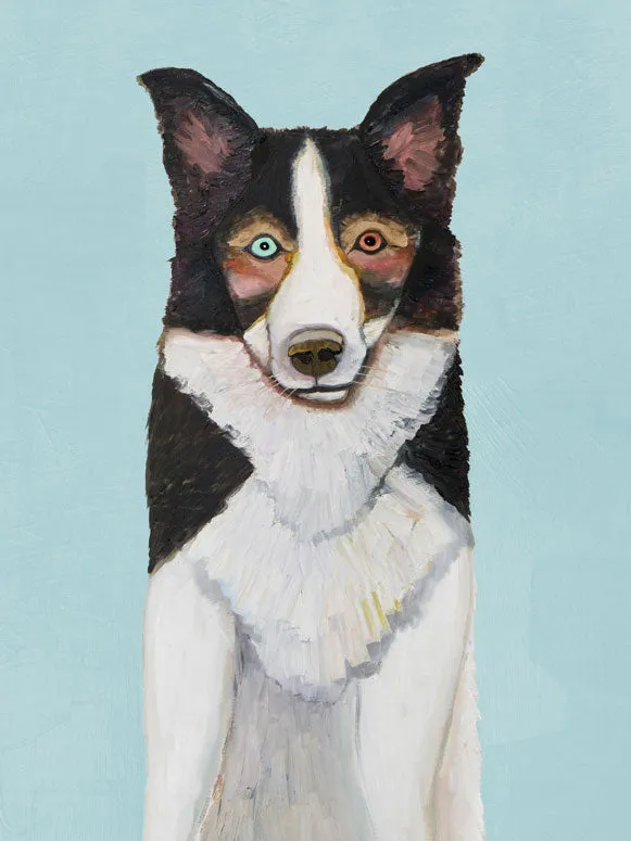 Border Collie Canvas Wall Art