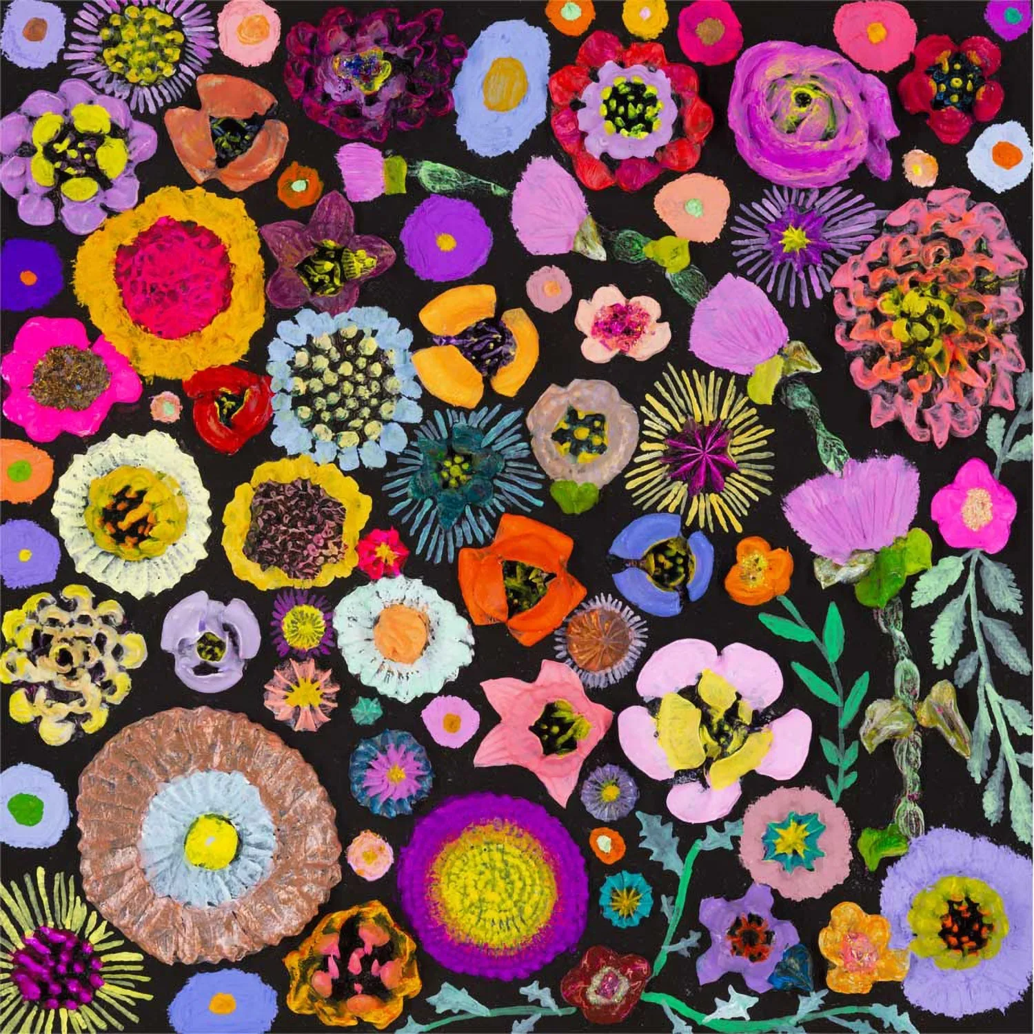 Bright & Bold - Stone Canvas Wall Art