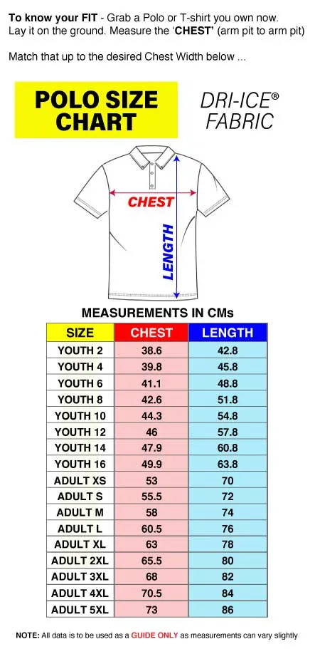 Chaos Racing Polo (CUSTOM / NAME NUMBER)