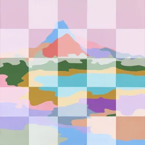 Checkerboard Mountain Light - Limited Edition Print