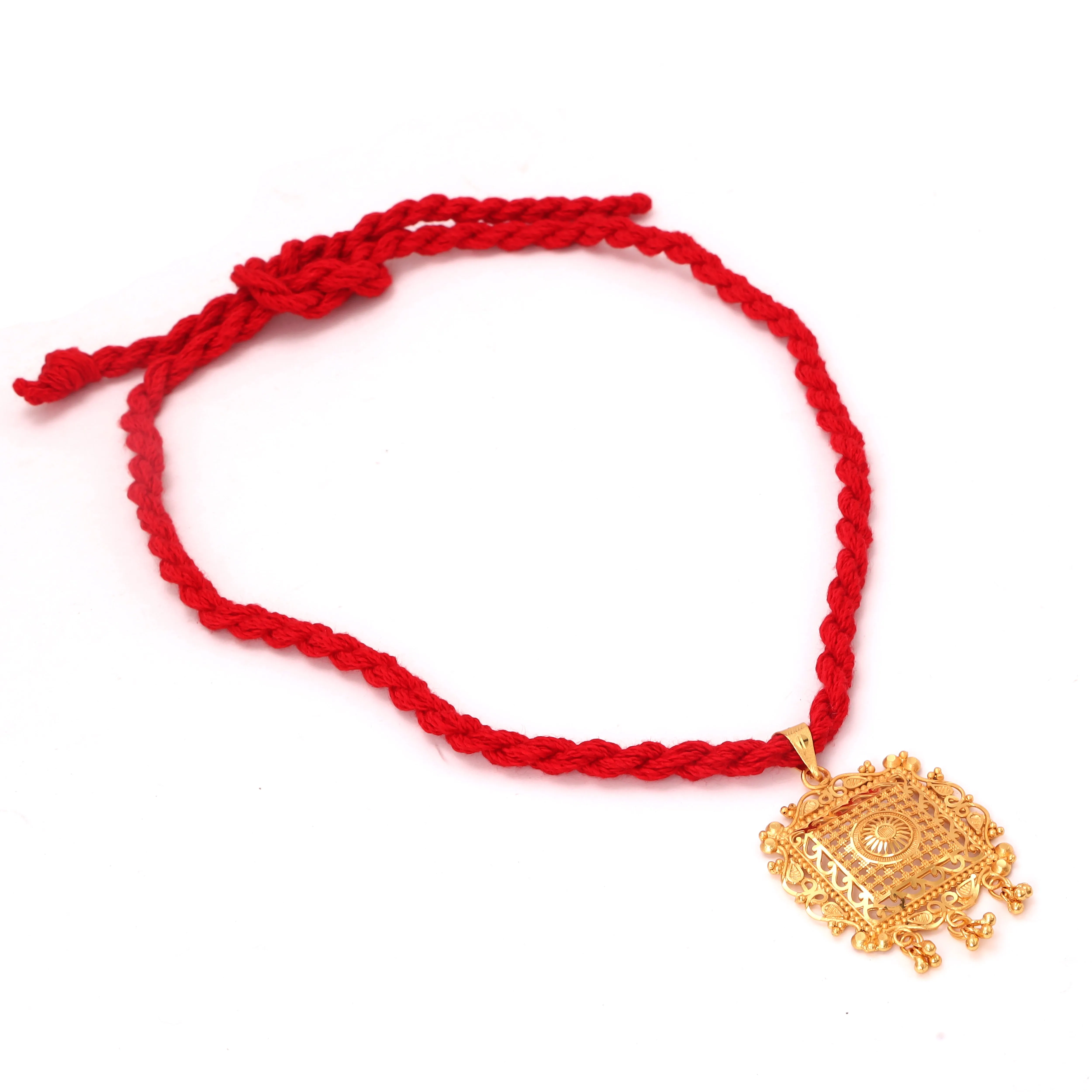Choturbhuj - Locket with Matching Earrings