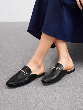 CUCCOO BIZCHIC CUCCOO Fashion Flat Shoes With Decorative Buckle And Loafer Design
