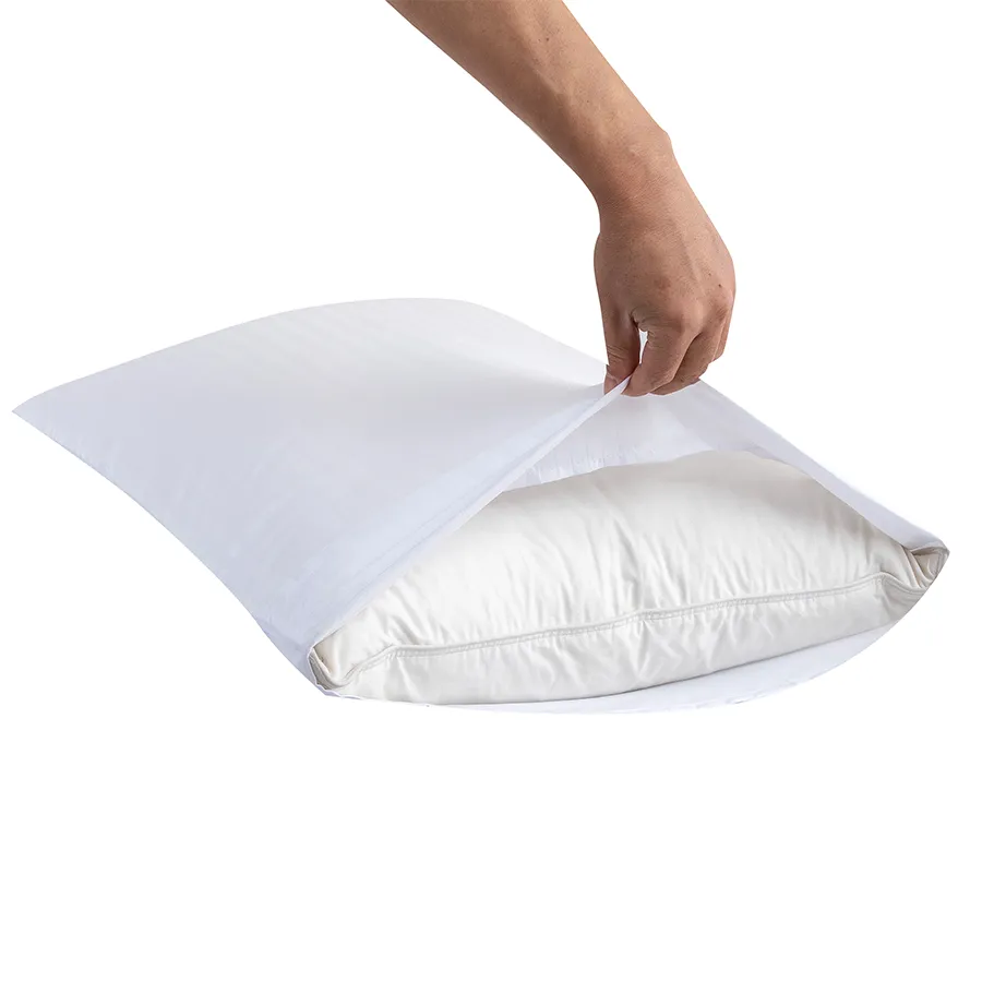 Deluxe White Plain Pillowcases