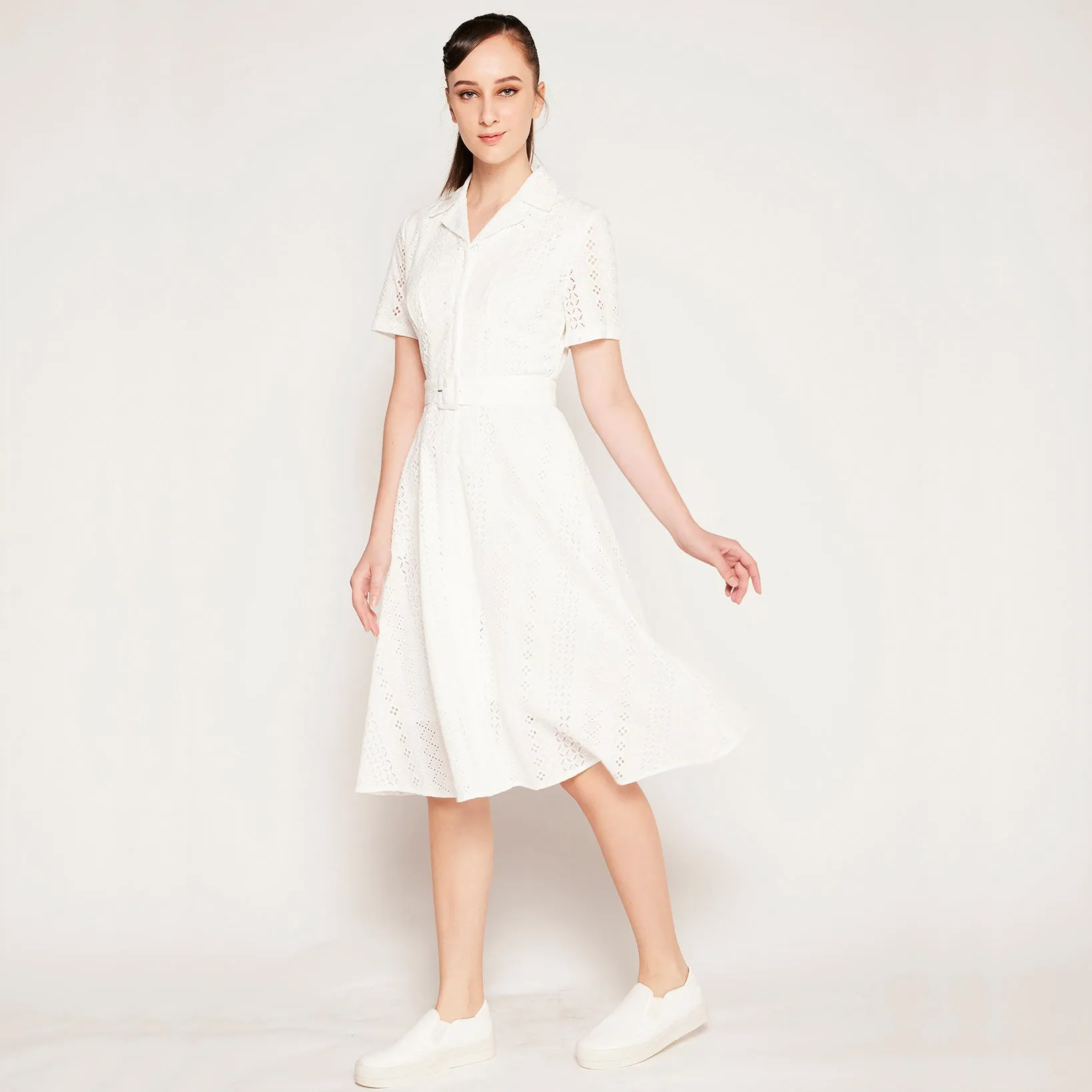 Eyelet Dress