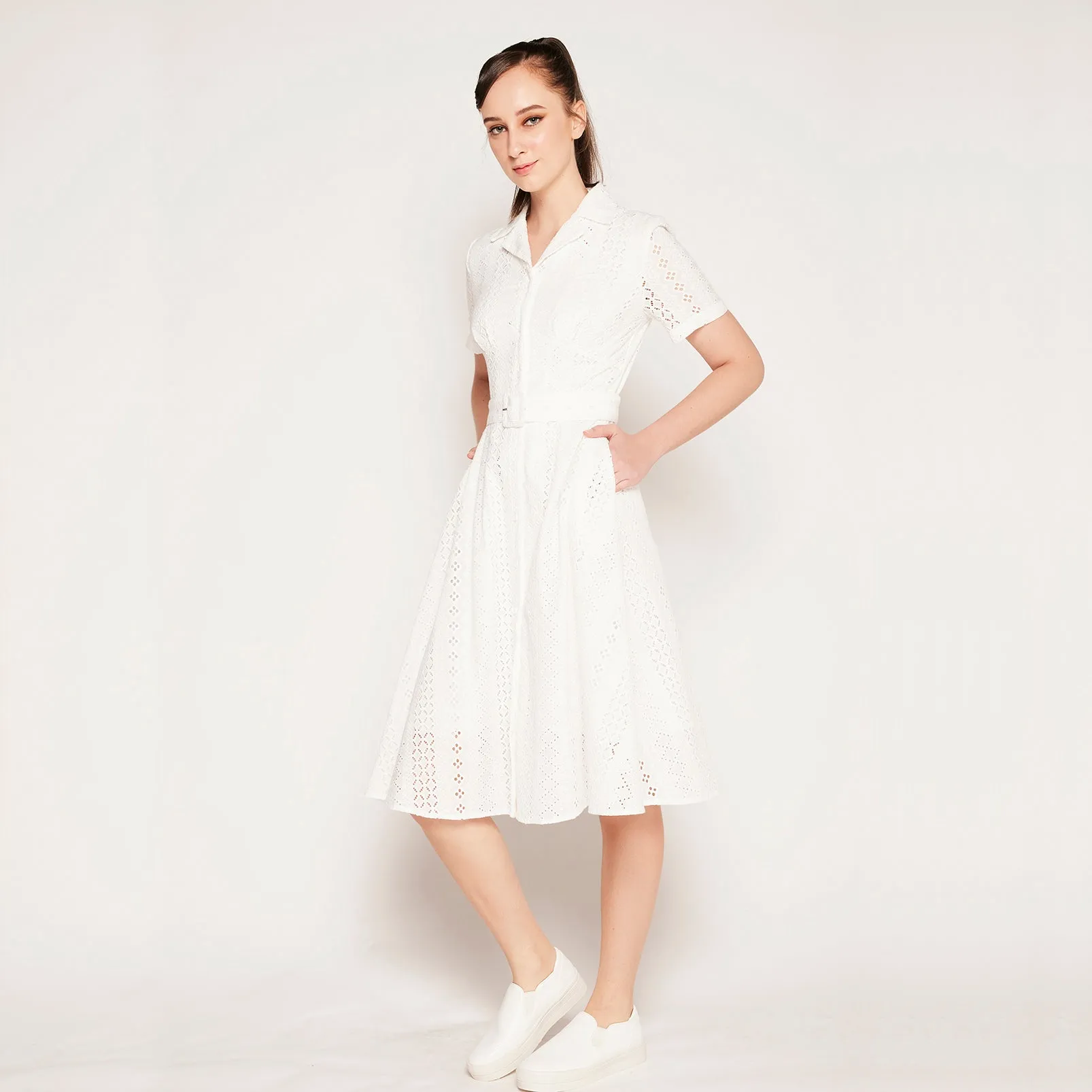 Eyelet Dress
