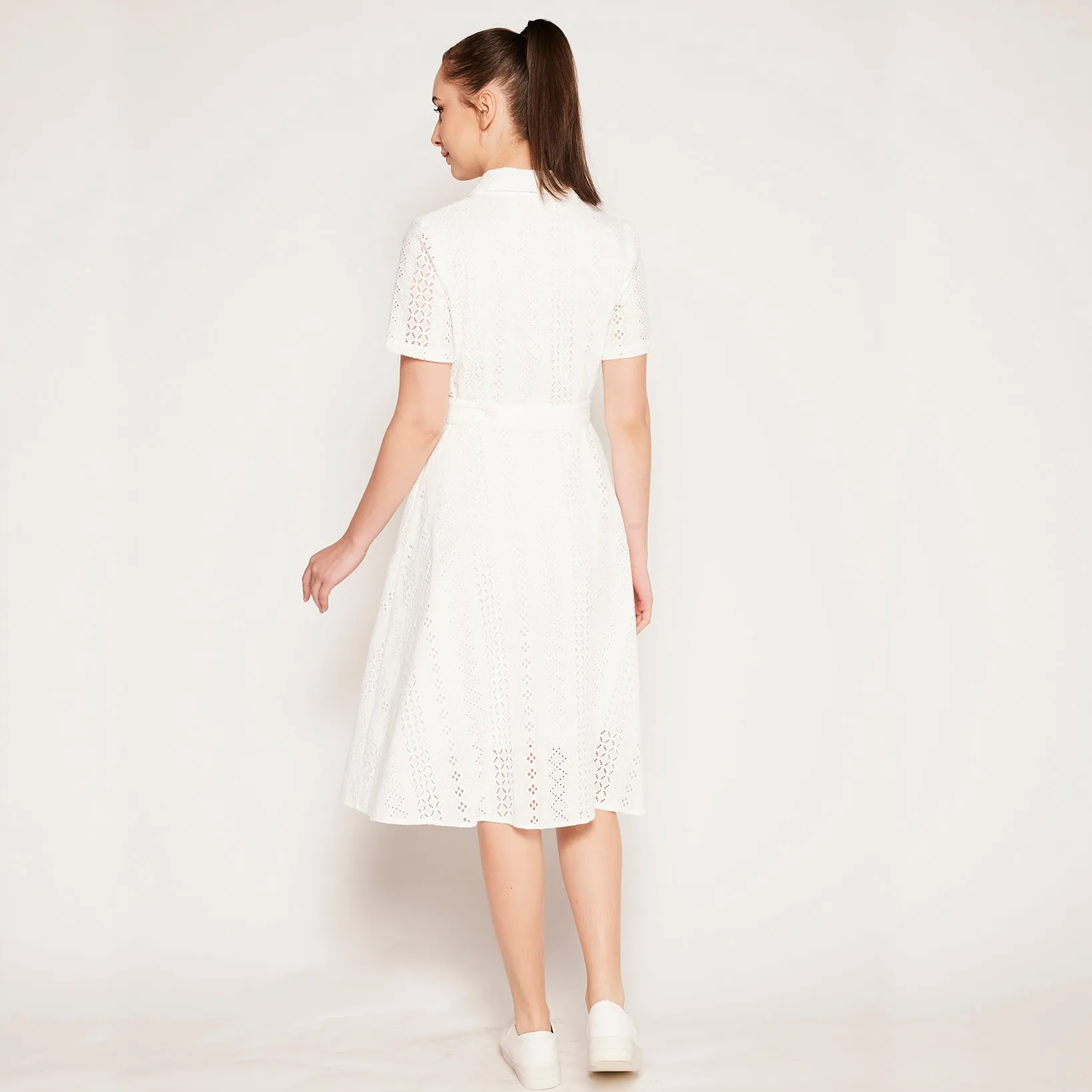 Eyelet Dress