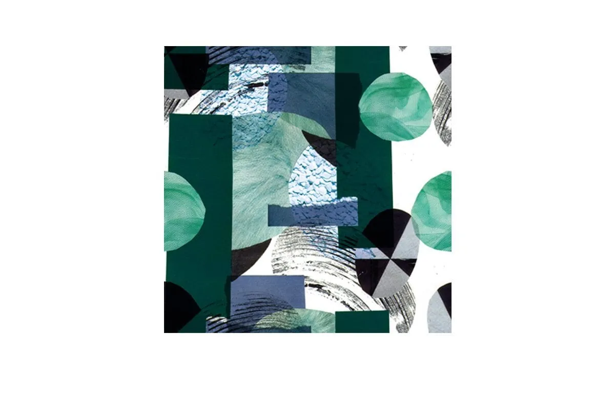 Green Abstract | Canvas Wall Art Print