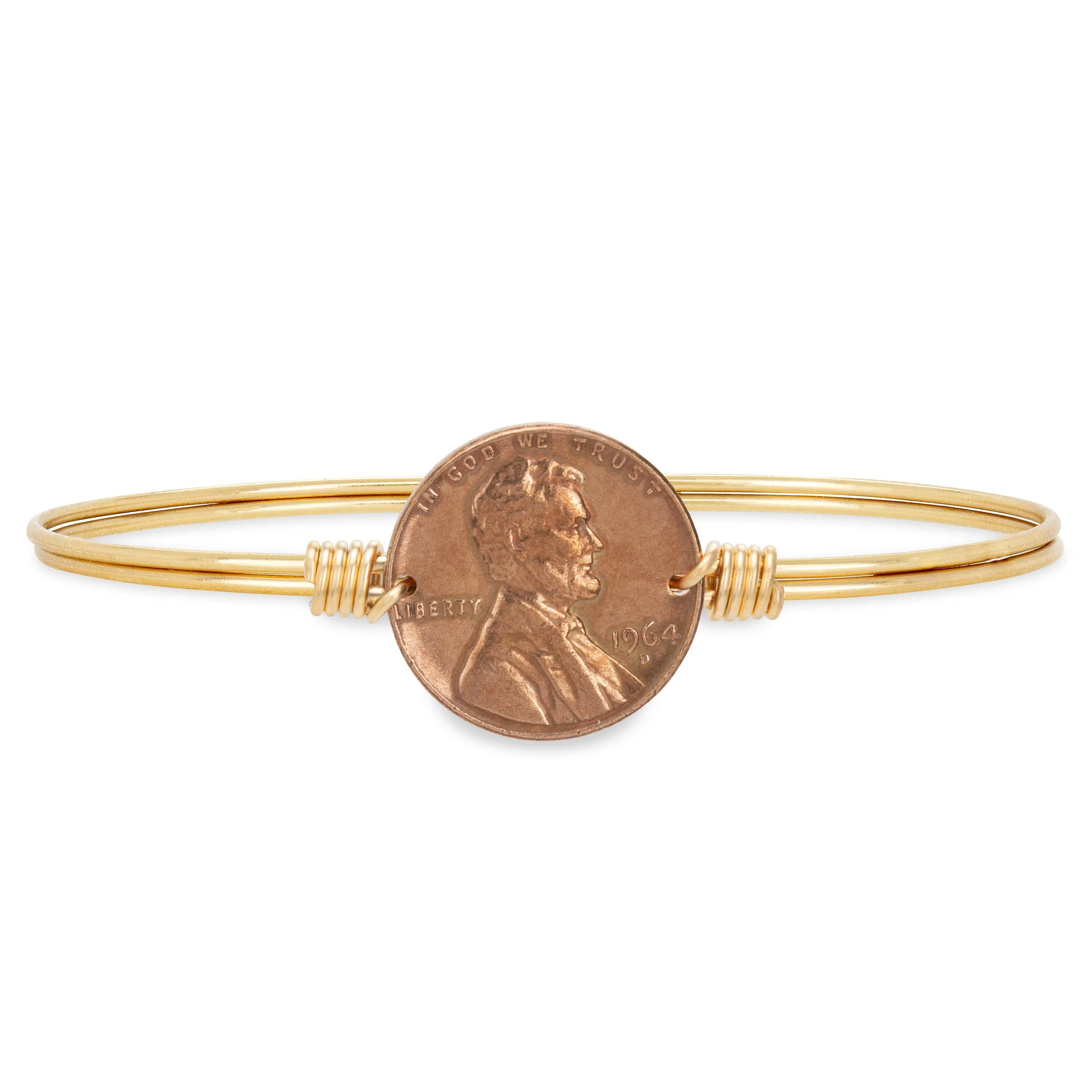 Heavenly Penny Bangle Bracelet