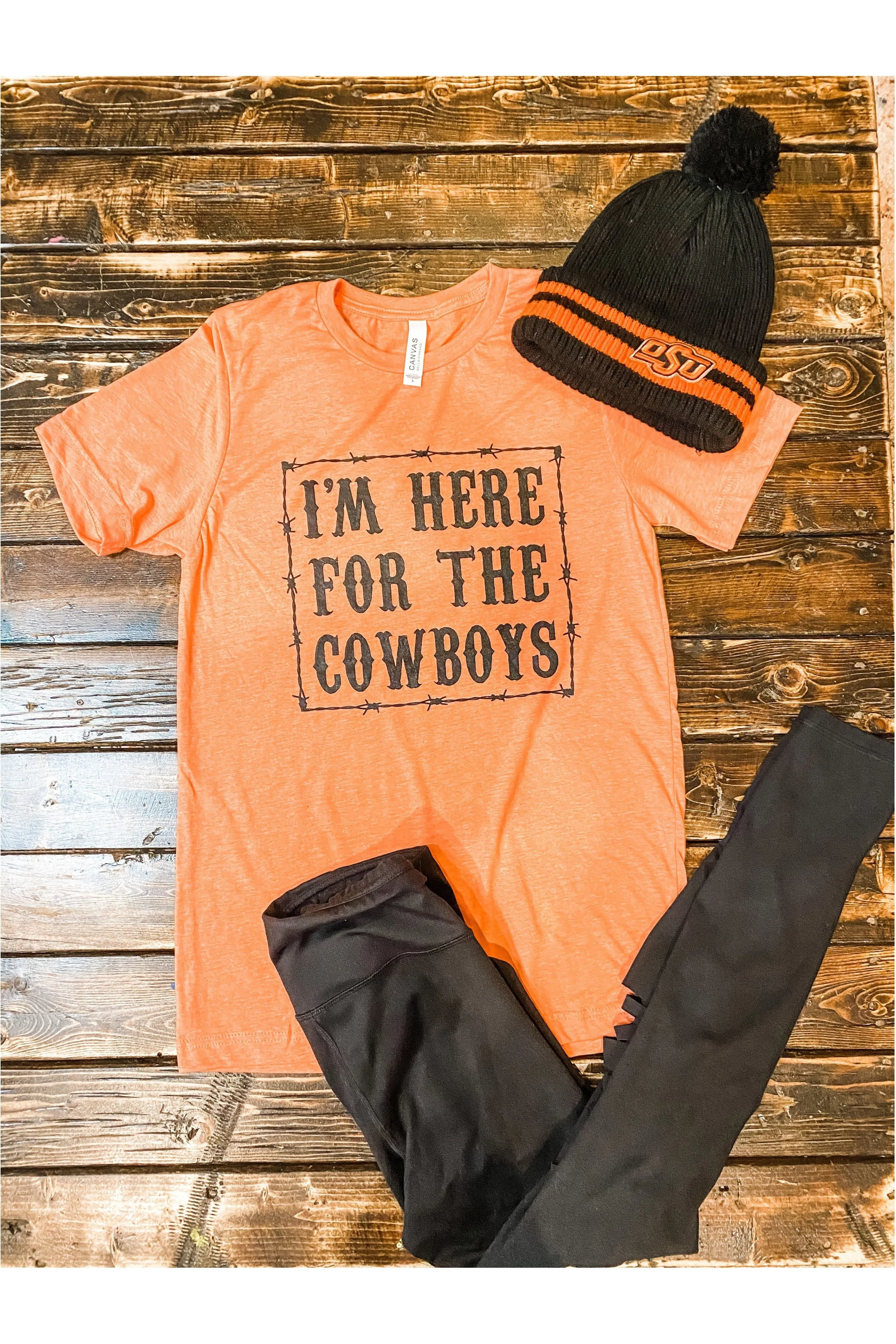 Here for the Cowboys Orange