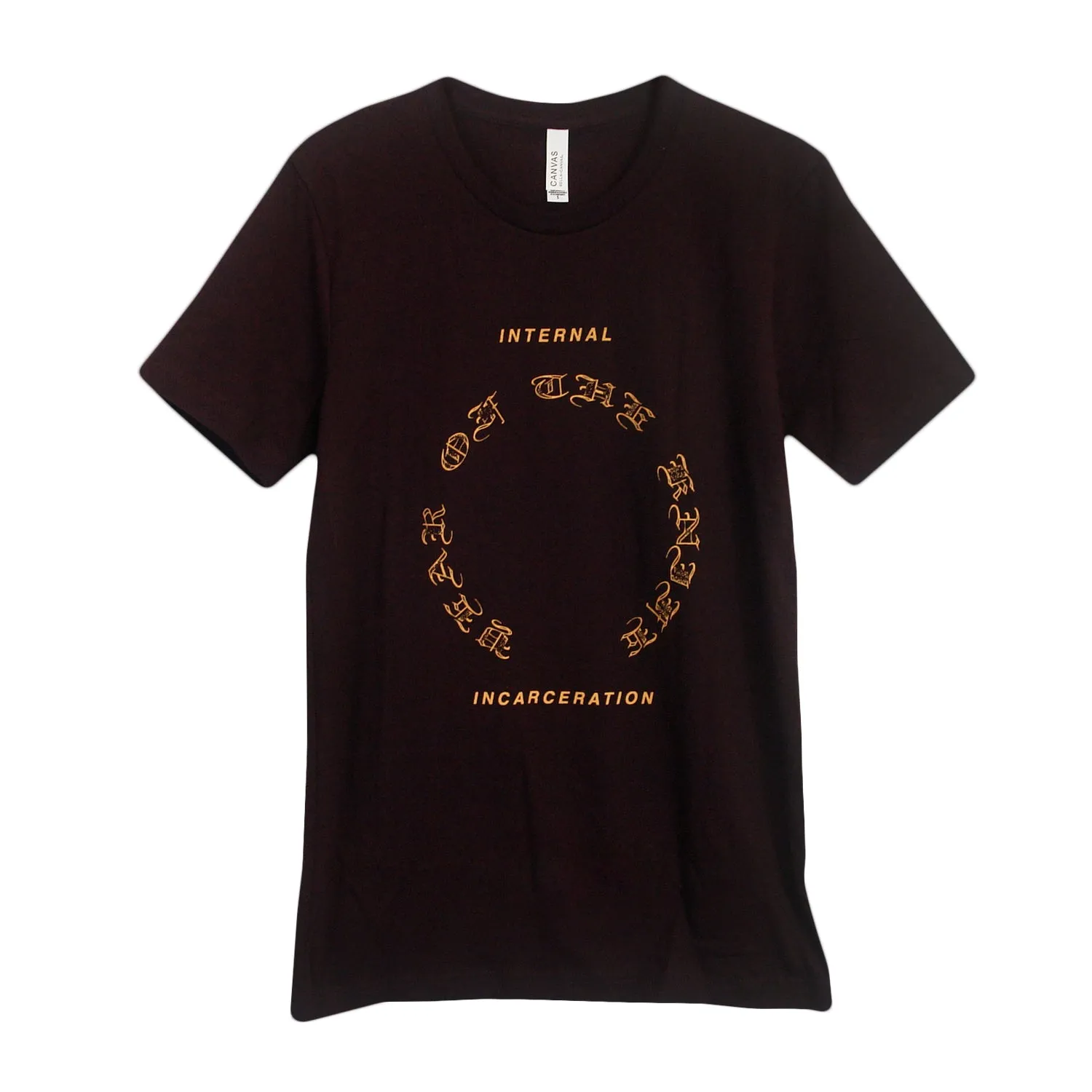 Internal Incarceration Oxblood Black - Tee