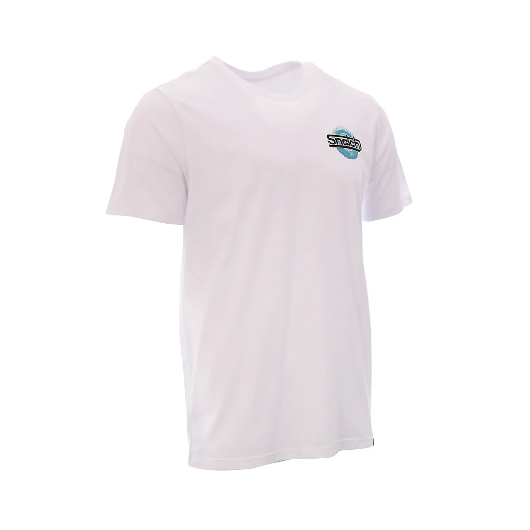 Lock Stomp N Steer Tee White - SM1402WT