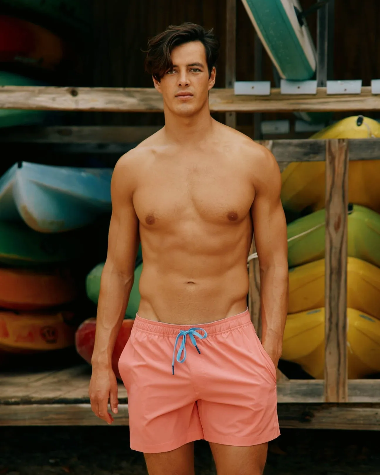 Men's Solid Swim Trunk 2.0