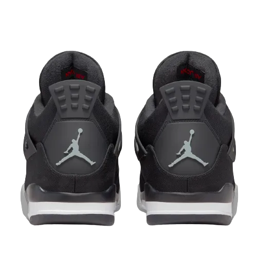 Nike Air Jordan 4 Retro SE Black Canvas Men's