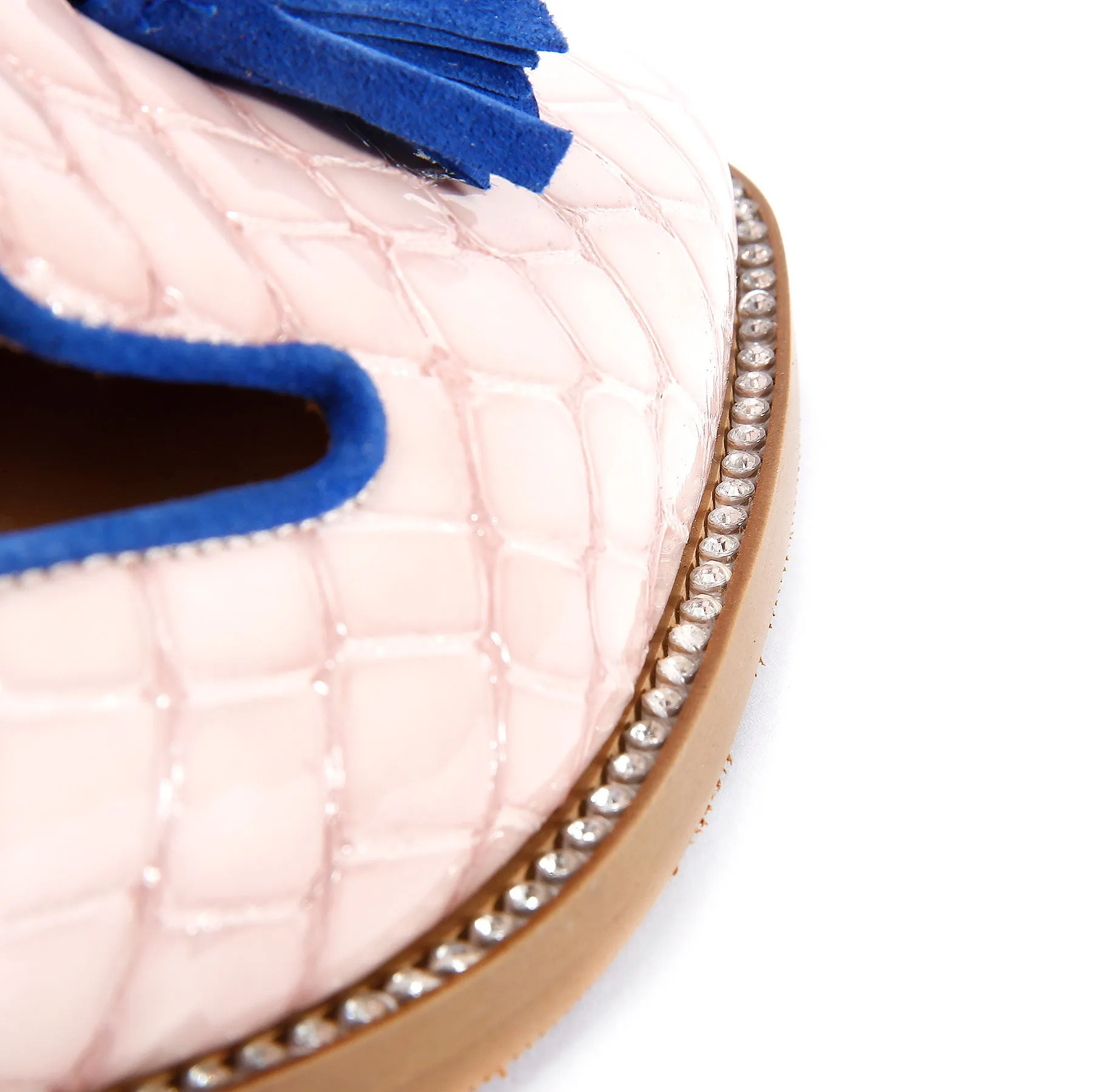 Pink Croc Loafer