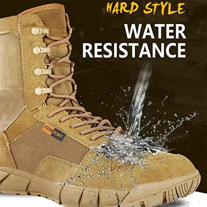 Tactical Combat Boots Men Outdoor Hiking Desert Boots Lightweight Breathable Male Ankle Boots Jungle Shoes