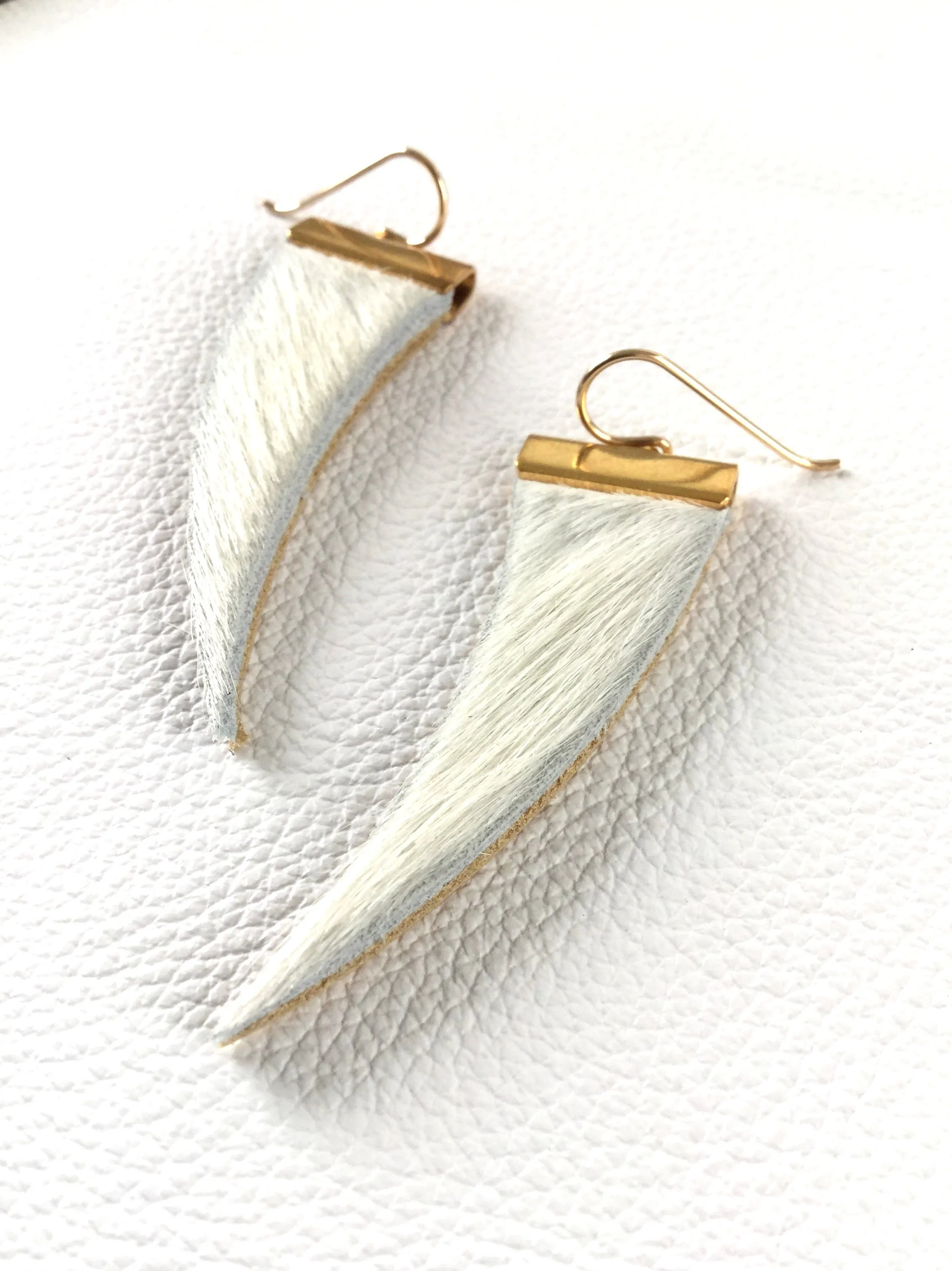 Tusk Earrings- Your choice of colour