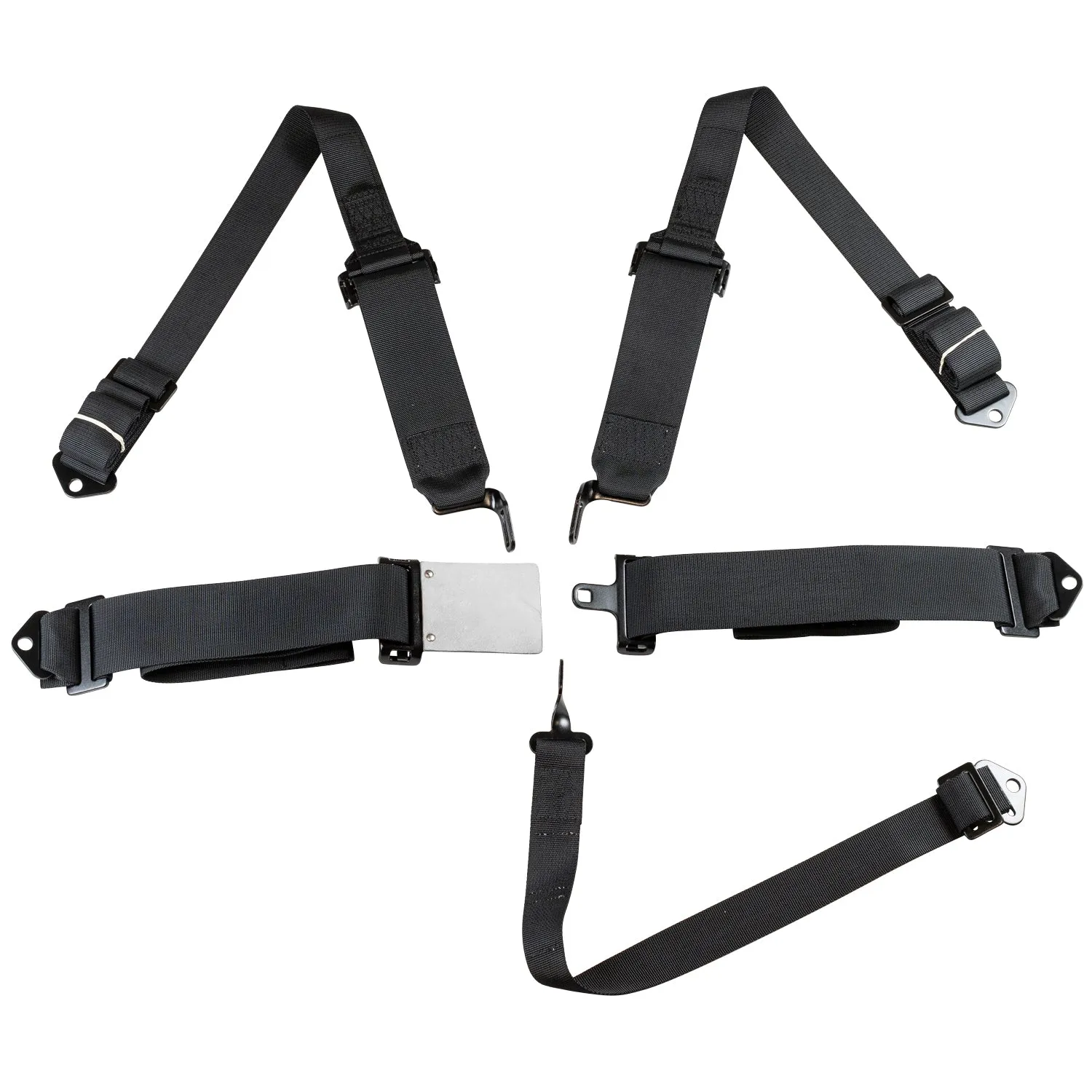 Zamp 5 Point Racing Harness 3"/2" Pull-Down/Pull-Out SFI 16.1
